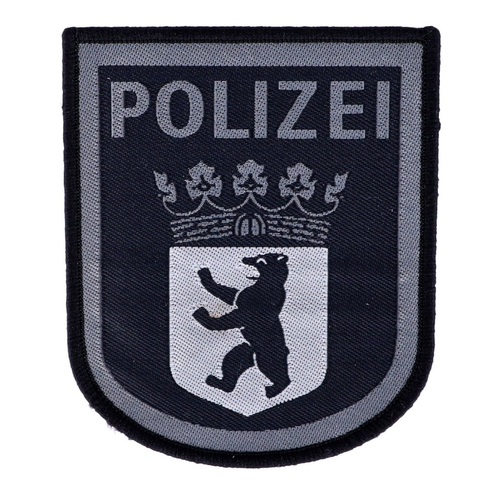 Polizei Abzeichen Rheinland Pfalz Tarnung - Gesticktes Patch Mit Klett