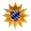M&uuml;tzenstern Polizei Bayern gold