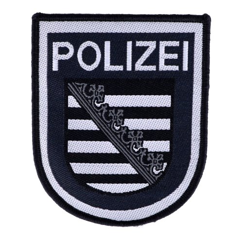 Abzeichen Polizei Sachsen tarn