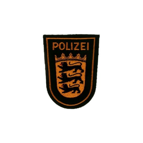 Abzeichen Polizei Baden-W&uuml;rttemberg gr&uuml;n