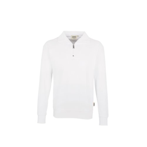 HAKRO Zip-Sweatshirt Premium 001 wei&szlig; M