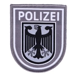 Abzeichen Bundespolizei hellgrau