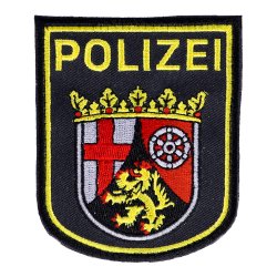 Abzeichen Polizei Rheinland Pfalz gestickt 2020