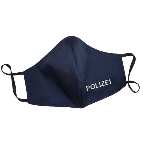 Polizeistern Polo-Shirt BUNDESPOLIZEI blau 