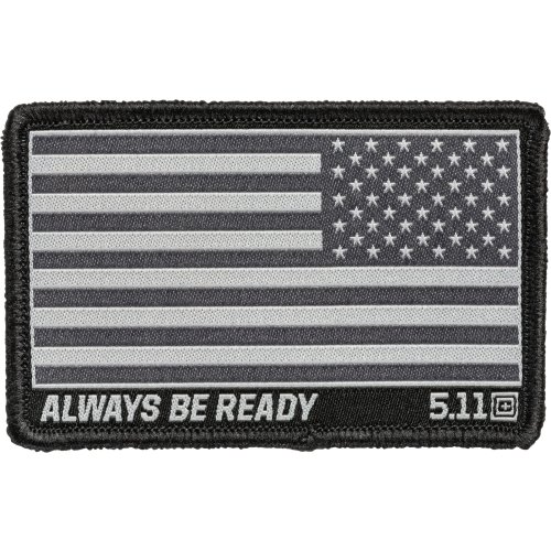 USA FLAG REV WOVEN PATCH 026 DOUBLE TAP