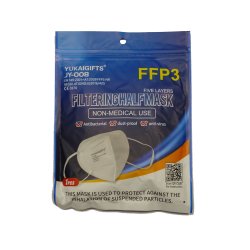 Atemschutzmaske FFP3 wei&szlig; faltbar