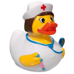 Quietsche-Ente Krankenschwester