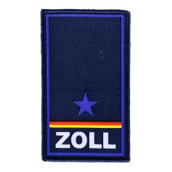 Dienstgradabzeichen ZOLL 1 Stern blau