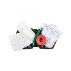 TT First Aid Mini Erste-Hilfe-Set olive gef&uuml;llte Mini-Tasche