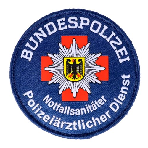 Abzeichen Bundespolizei Polizei&auml;rztlicher Dienst Notfallsanit&auml;ter