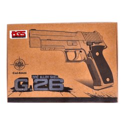 BGS Softair Pistole G.26 schwarz