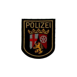 Abzeichen Polizei Rheinland Pfalz gr&uuml;n (Jacke)