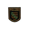 Abzeichen Polizei Sachsen gr&uuml;n