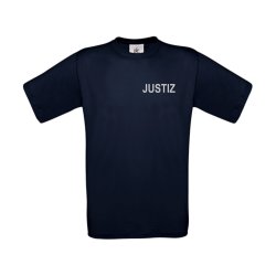 T-Shirt Justiz NRW dunkelblau L