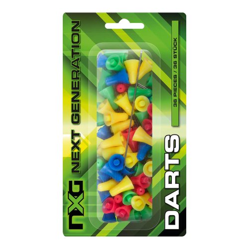 NXG pijlen voor blowgun darts, bont, één maat