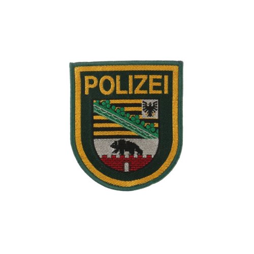 Abzeichen Polizei Sachsen-Anhalt grün