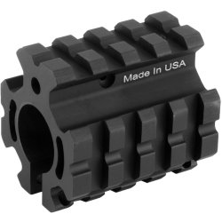 UTG PRO AR15 Low-pro Quad-rail Gas Block for .75"...