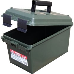 MTM Munitionsbox mit Scharnier oliv groß
