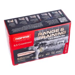 Norma Range & Training 6,5 Creedmor (50er Pack)