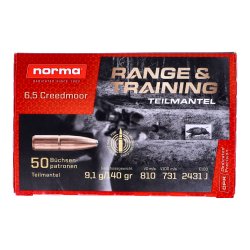 Norma Range & Training 6,5 Creedmor (50er Pack)