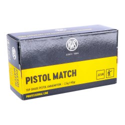 RWS Pistol Match 40gr .22lr