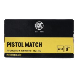 RWS Pistol Match 40gr .22lr