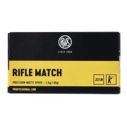 RWS Rifle Match 40gr .22lr