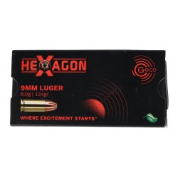 GECO 9mm Luger Hexagon 124gr