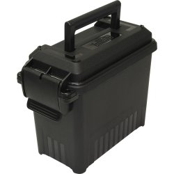 MTM Munitionsbox mit Scharnier Mini schwarz