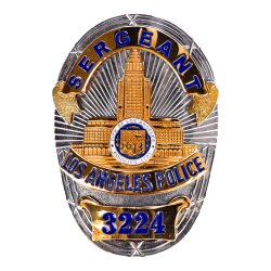 Badge LAPD Sergant 3224