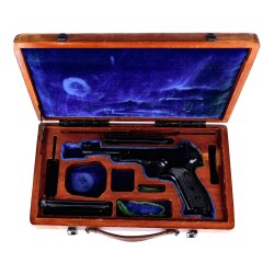 Pistole Margolin Kaliber .22lr mit Zubehörbox