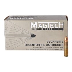 Büchsenmunition .30Carbine (165 Schuss) Magtech