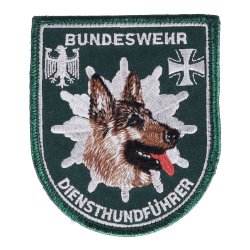 Aufn&auml;her Bundeswehr Diensthundf&uuml;hrer gr&uuml;n...