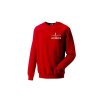 Sweatshirt Not&auml;rztin rot Aufdruckfarbe schwarz M