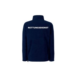 Fleecejacke Rettungsdienst navy 2XL