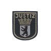 Abzeichen Justiz Berlin blau gewebt