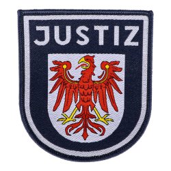 Abzeichen Justiz Brandenburg blau