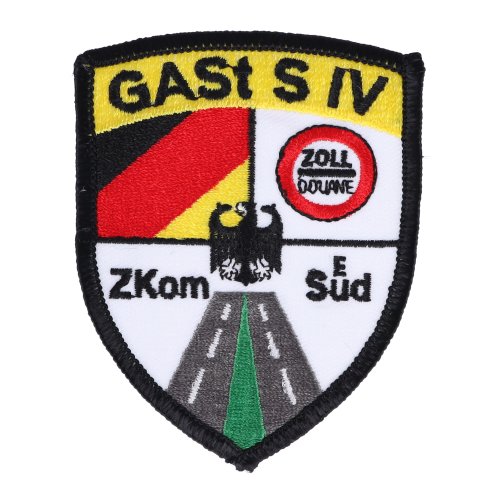 Abzeichen Zoll GASt S4 ZKom S&uuml;d