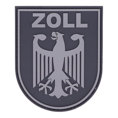 Zoll Stoffabzeichen 53 mm 80 