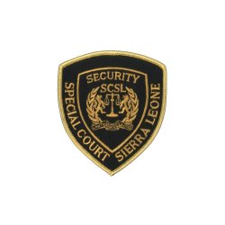 Abzeichen Special Court Sierra Leone Security