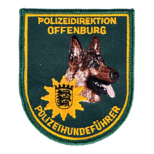 Abzeichen Polizeihundef&uuml;hrer PD Offenburg