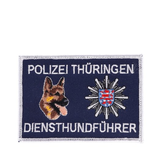 Abzeichen Diensthundführer Bundespolizei Schäferhund blau 