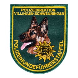 Abzeichen Polizeihundef&uuml;hrerstaffel PD...
