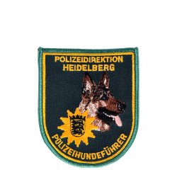 Abzeichen Polizeihundef&uuml;hrer PD Heidelberg