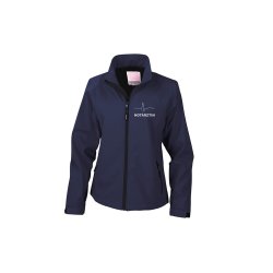 Softshelljacke Notärztin blau L